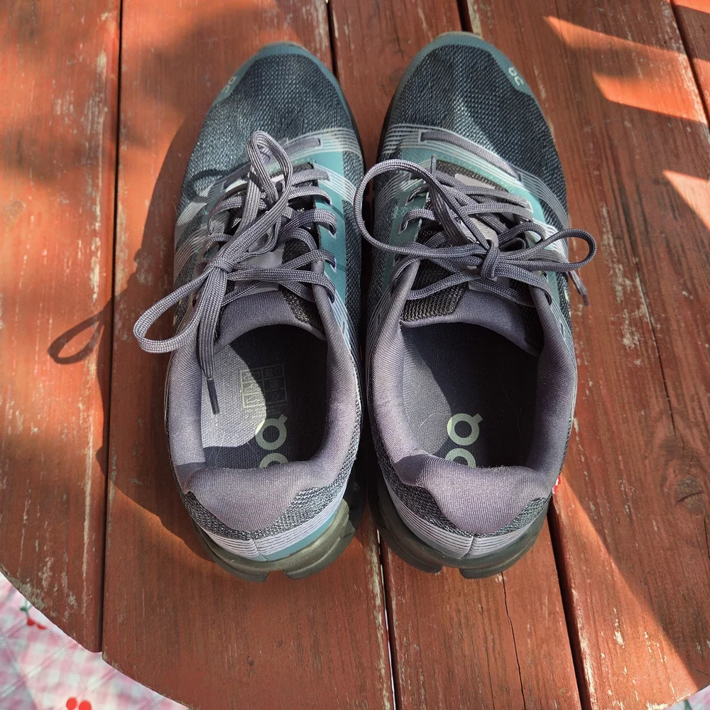 On Running Blue Athletic Shoes - Picture 5 of 8